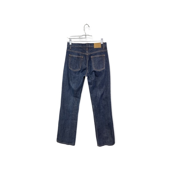 J. Crew Jeans J Crew Womens 432 Boot Cut Jeans Bootcut Button Fly Dark Blue 0 Cotton Poshmark